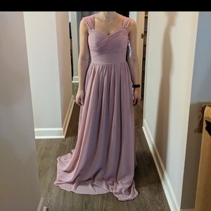 Azazie Zapheira Size 4 Dusty Rose *NEW WITH TAGS*